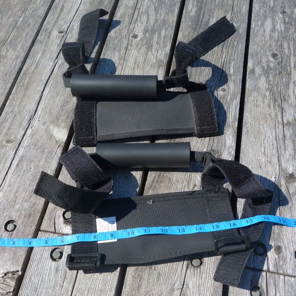 Jeep Deluxe Sport Handles with Comfort Grip Black Universal Part #769301 - Picture 4 of 13